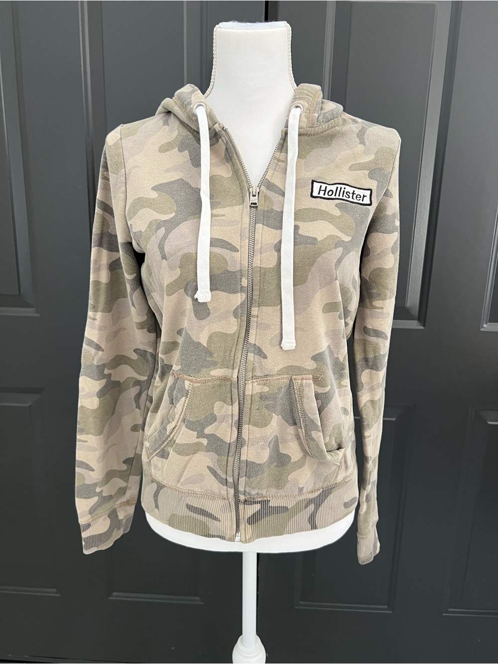 Hollister Camo Zip Hoodie